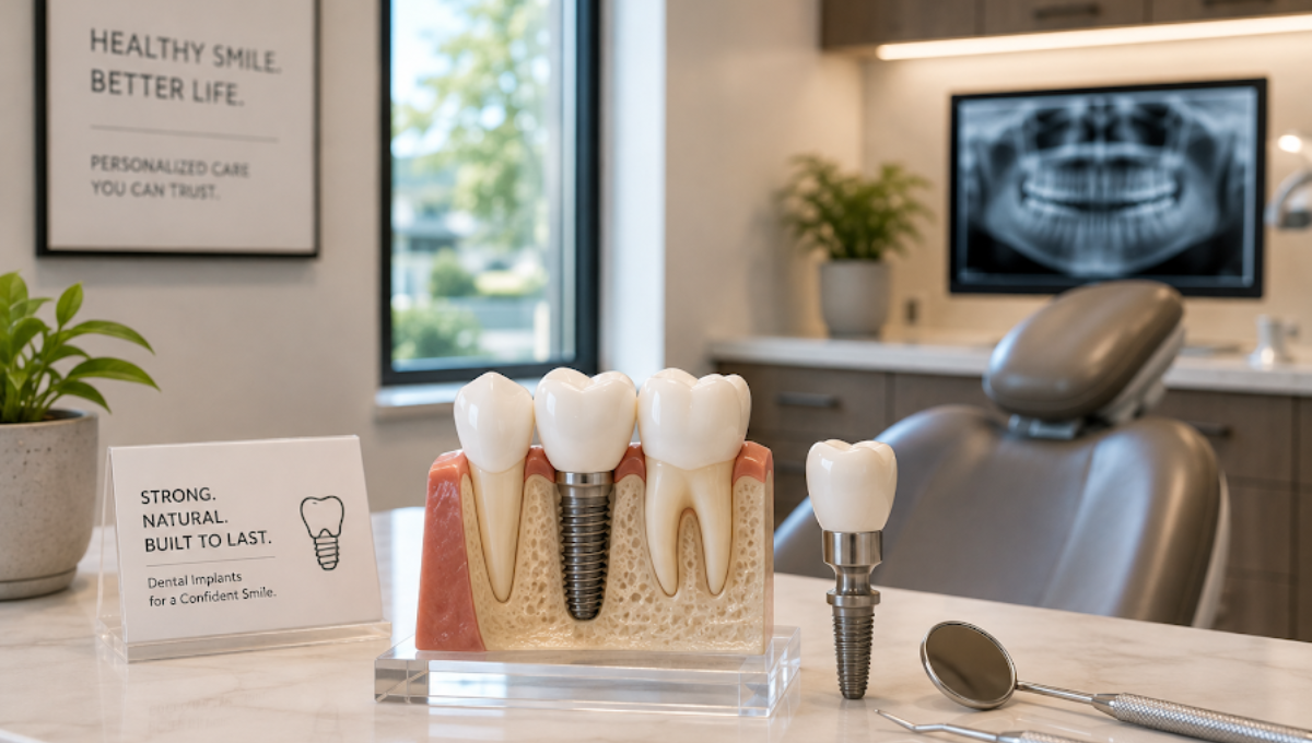 Longview tooth implants